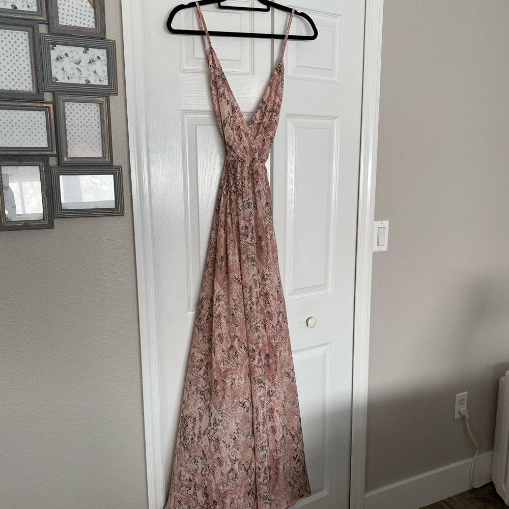 Pink Python print Maxi *not included in special *